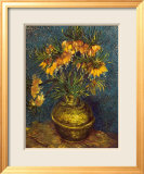 Bell Lilies in a Copper Vase Art by Vincent van Gogh