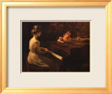 Songs of Childhood Lámina por Charles Courtney Curran Songs of Childhood Lámina por Charles Courtney Curran
