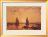 Estatuas de Memnon en Tebas Póster por David Roberts Estatuas de Memnon en Tebas Póster por David Roberts