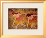 Sich Verbeugende Tanzerinnen Ballerina Posters par Edgar Degas