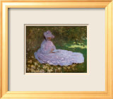 Springtime Láminas por Claude Monet
