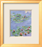 Water Lilies, c. 1914-1917 Poster by Claude Monet