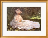 'A Doggone Christmas' Dachshund Láminas por Claude Monet