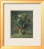 Flowers in a Vase c.1866 Láminas por Pierre-Auguste Renoir Flowers in a Vase c.1866 Láminas por Pierre-Auguste Renoir