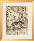 Study for the Cafe Terrace at Night Framed Giclee Print by Vincent van Gogh