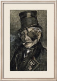Orphan Man in Sunday with Eye Bandage Pósters por Vincent van Gogh