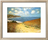 Path Through the Corn at Pourville, 1882 Prints by Claude Monet