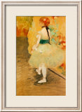 Danseuse en vert Art par Edgar Degas