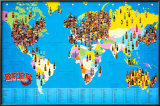 World Map - Beer Posters