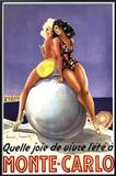 Monte Carlo Posters by Louis Icart