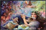 Enchanted Flute Prints by Josephine Wall