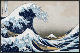The Great Wave at Kanagawa (from 36 views of Mount Fuji), c.1829 Prints by Katsushika Hokusai