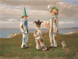 Holiday Clowns Prints by Claude Harrison