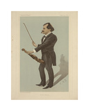 Eduard Strauss Reproduction procédé giclée Premium par Carlo Pellegrini