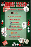 House Rules (Poker) Posters