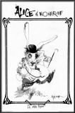 Alicia en el país de las maravillas Afiche por Ralph Steadman