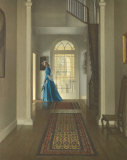 The Hall, June Morning Premium Giclee Print by Leonard Campbell Taylor