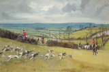 The Whaddon Chase Posters par Lionel Edwards