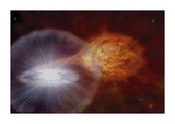 Rs Ophiuchi Premium Giclee Print by David A Hardy