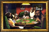 Dogs Playing Poker Prints