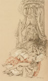 Madame du Barry as a Reigning Idol Premium Giclee Print by Sir William Russell Flint