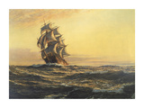 Sails of Evening Póster por Montague Dawson