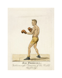 Jim Driscoll Premium Giclee Print by George Belcher