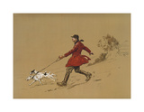 The Terrier Man Posters par Lionel Edwards
