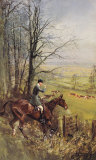 His Grace The Duke Of Beaufort Láminas por Lionel Edwards