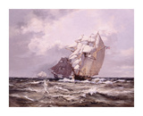 Catch Me Who Can Póster por Montague Dawson