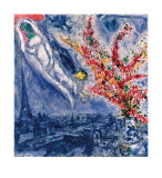 Flowers Over Paris Edition limitée par Marc Chagall