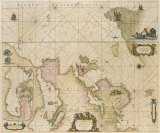 Totius Europae Littora, 1715 Premium Giclee Print by Louis Renard