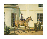 My Wife, My Horse and Myself Premium Giclee Print by Sir Alfred Munnings