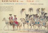 Carnaval De Nice, 1961 Premium Giclee Print by H Sauvigo