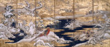 Winter Scene With Birds Pósters por Anonymous