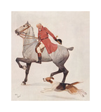Le chasseur Affiche par Cecil Aldin