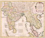 Ryk des Grooten Mogols en der Indien, 1785 Premium Giclee-trykk av William Bachienne