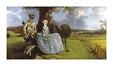 Admiring the View Premium Giclee Print by Thierry Poncelet