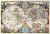 Orbis Terrarum Typus de Integro In Plurimis Emendatus, Auctus... [1660] Impressão giclée premium por Nicolas Visscher