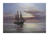The Tea Clipper "Queensbury" Giclée-Premiumdruck von Montague Dawson