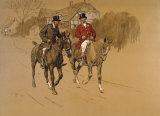 Not a Drawing Room Story Reproduction procédé giclée Premium par Lionel Edwards