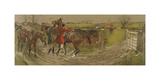 The Lucky Man Premium Giclee Print by Lionel Edwards