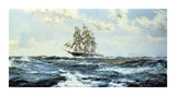 The 'Mary Whitridge' Clipper Premium Giclee Print by Montague Dawson