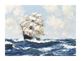 Swinging Along Giclée-Premiumdruck von Montague Dawson