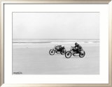 Les motards de Daytona, Floride Estampe encadrée