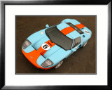 2006 Ford GT Heritage Livery Estampe encadrée