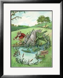 The Real Hazard Lámina giclée enmarcada por Gary Patterson