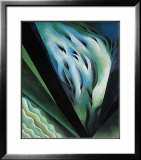 Blue Green Music Láminas por Georgia O'Keeffe
