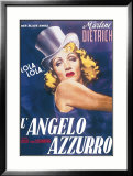 El ángel azul Póster