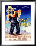 Planete Interdite Lámina giclée enmarcada por Roger Soubie